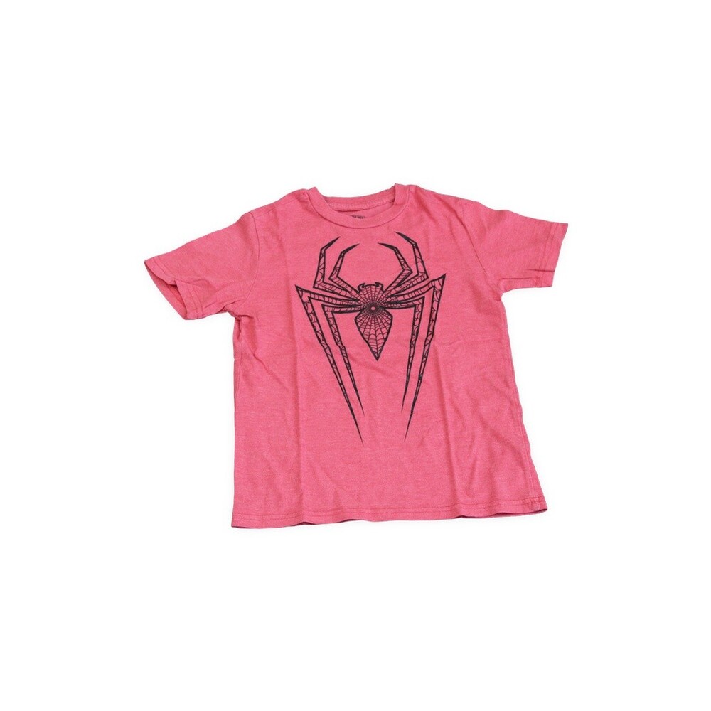 MARVEL Spider-Man Red Size Small Kids T-Shirt Short Sleeve